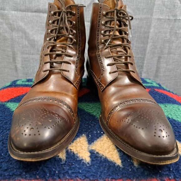 %Antonio Maurizi Leather Boot Men\'s Size 44.5 US 10.5 -11 / D12 main image 14